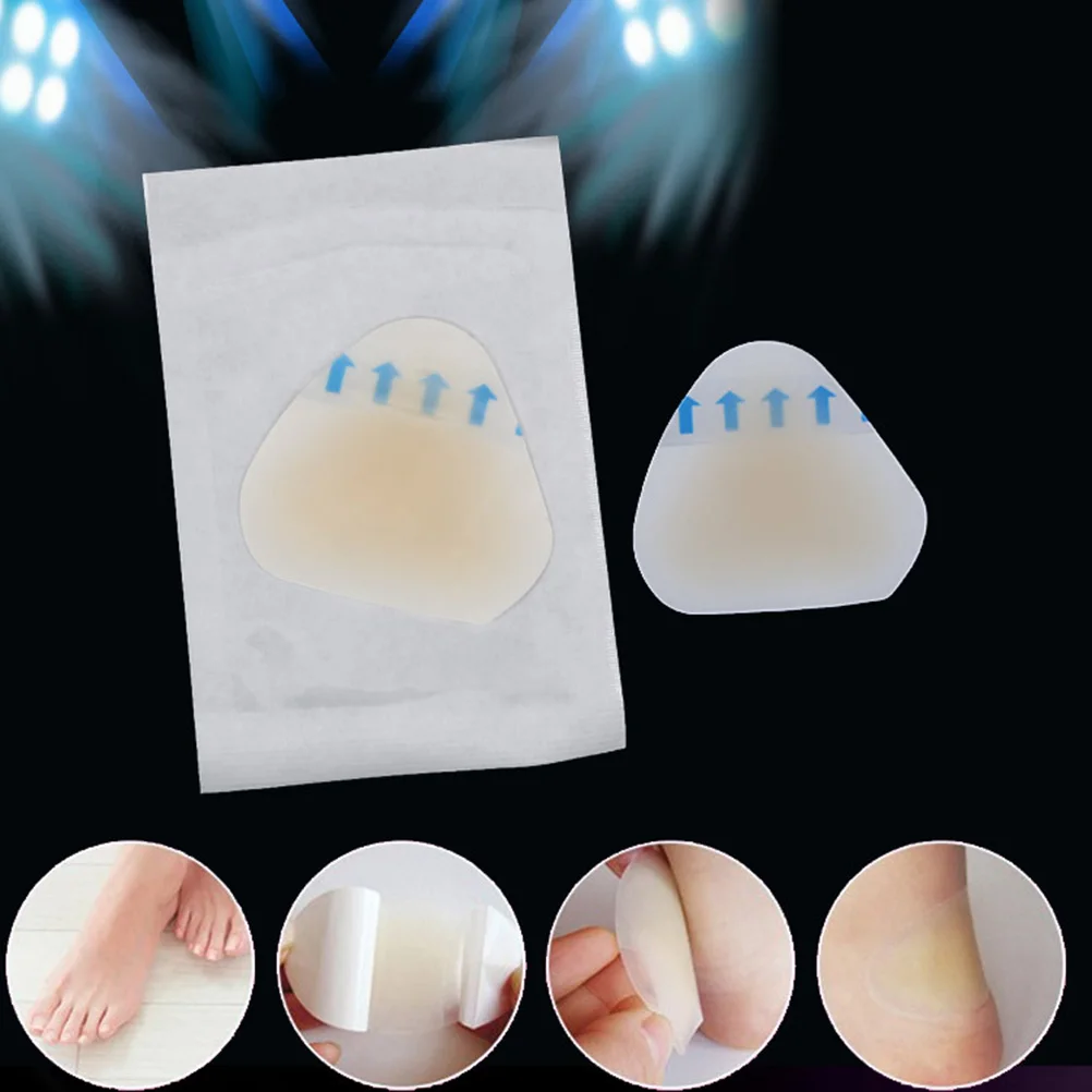 

10 Pcs Back Heel Cushion Pads Gel Women Protectors Anti Skid Abrasion Resistant Foot Life Trip Hiking Shoes S als