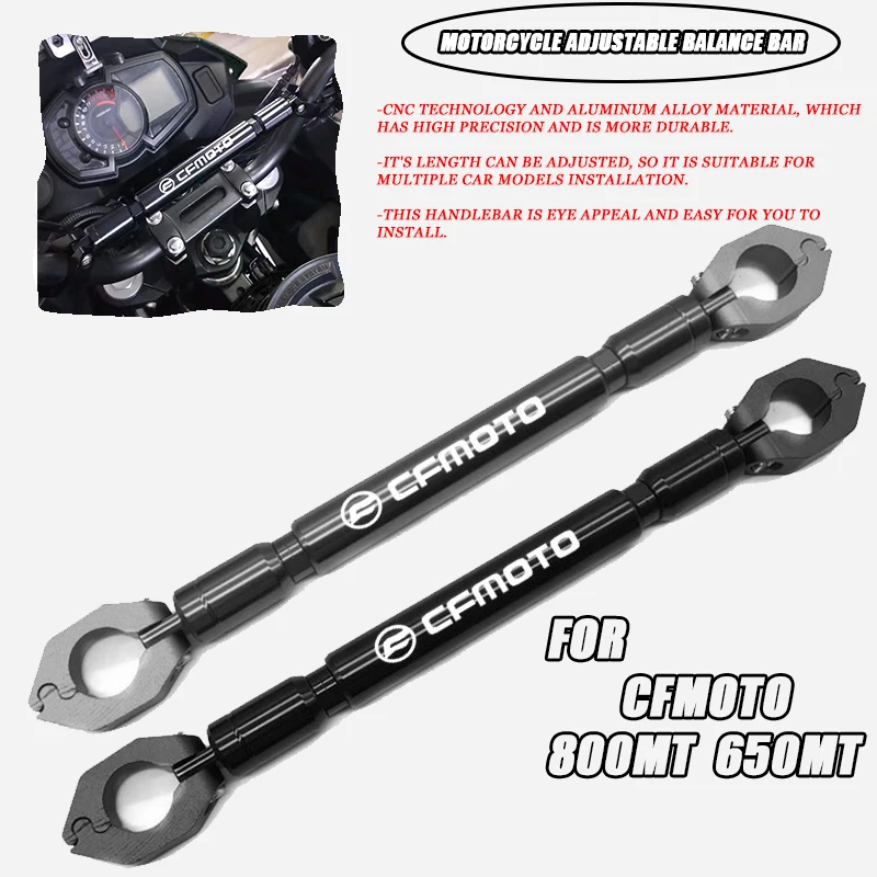 Barra transversal para manillar de motocicleta, soporte de teléfono para CFMOTO CF, 800MT, MT800, 650MT, MT650, MT 650, 800 MT