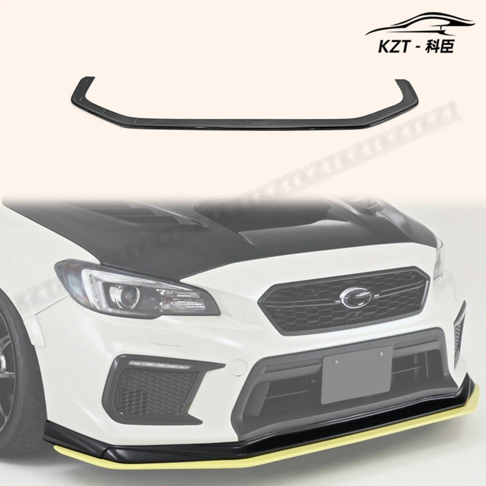 For Subaru 18 Onwards Wrx Sti S4 Vab Vaf Vrsa1 Style Front Splitter (Facelifted) Fiber Glass