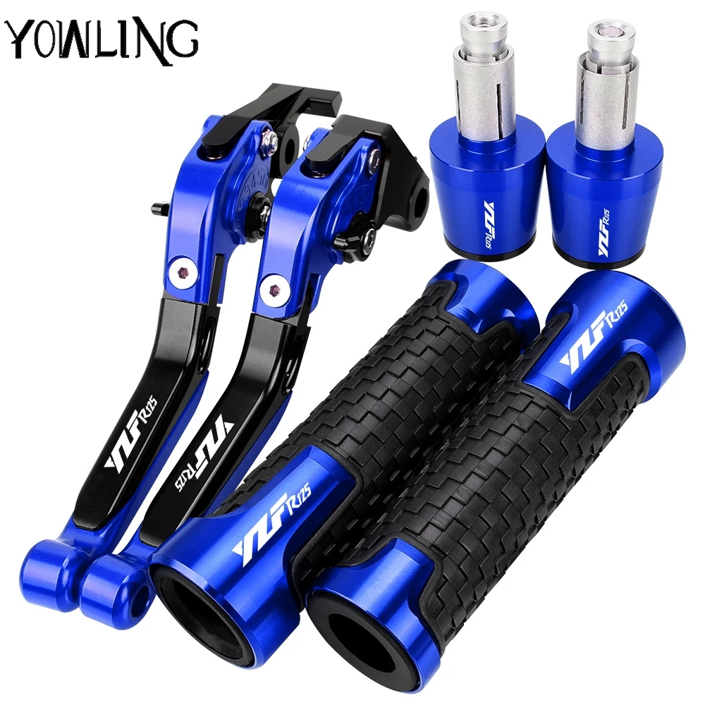 

YZF-R15 2019 2020 2021 2022 2023 2024 For YAMAHA YZFR15 YZF R15 2008-2023 Motorcycle Brake Clutch Levers Handlebar Grips ends