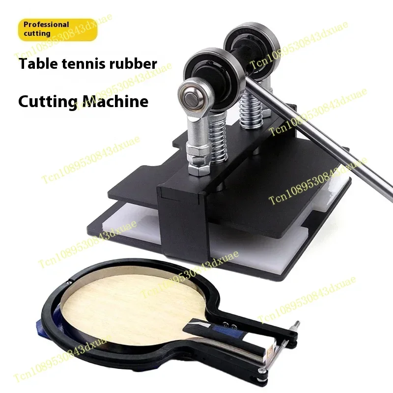 20*20cm Table Tennis Racket Rubber Cutting Machine Universal Manual Press Ping-Pang Bat Rubber Edge Cutter Tool