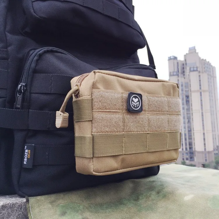 1 Stück Molle Utility EDC Hüfttasche Taktische Tasche Medizinische Erste-Hilfe-Tasche Gürteltasche Outdoor-Sport-Jagdtasche – Detail 3
