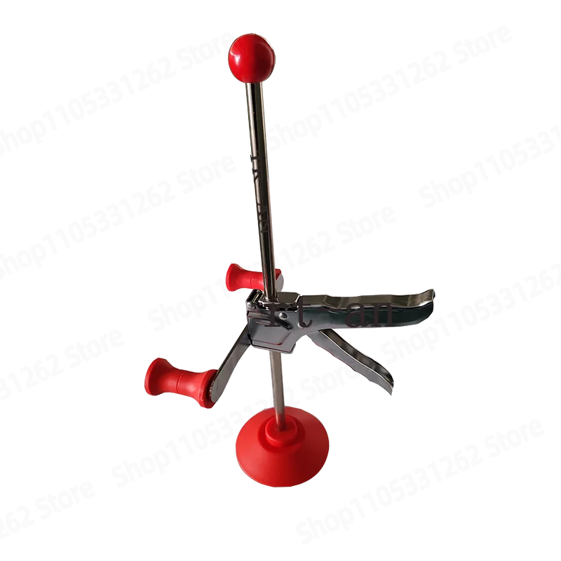 Automotive Four-wheel Aligner Accessories Equipment Portable Steering Wheel Holder Ejector Rod Bracket Locking Tool