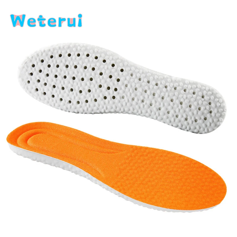 

Comfortable Soft Boost Insoles Shock Absorption Sport Shoe Inserts Pad Foot Pain Relieve High Elasticity Ultra Light Insoles