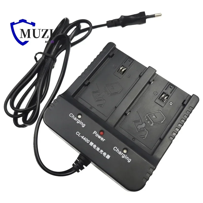 BRAND NEW CL-4400 Dual Charger for Hi-target V30 F61 V50 F66 H32 BL-5000 BL-4400 Batteries Charging