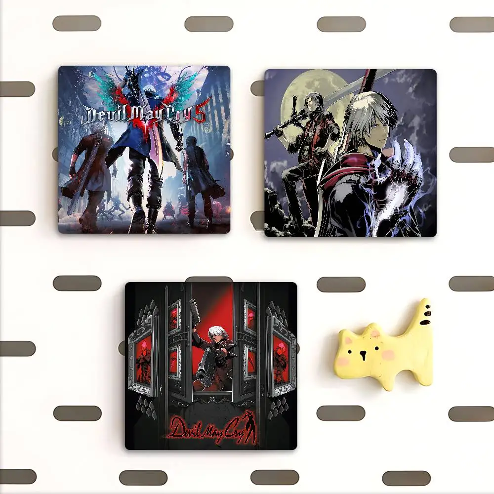 GAME THE D-DevilS May Cry Personalized Creative Classic Painting Magnets Fridge Photo Message Decorative