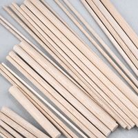 3-30pcs/Lot Dia 3-12mm Balsa Wood Round Sticks For DIY Airplane/Boat Model Building Accessories Wood Dowels For Crafting 10-50cm