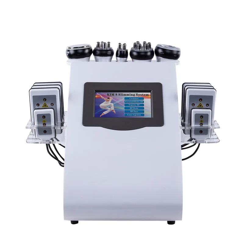 2025 Multifunctional Cavitation RF Body Forming Machine Lipolaser RF Cavitation Vacuum Machine for Sale