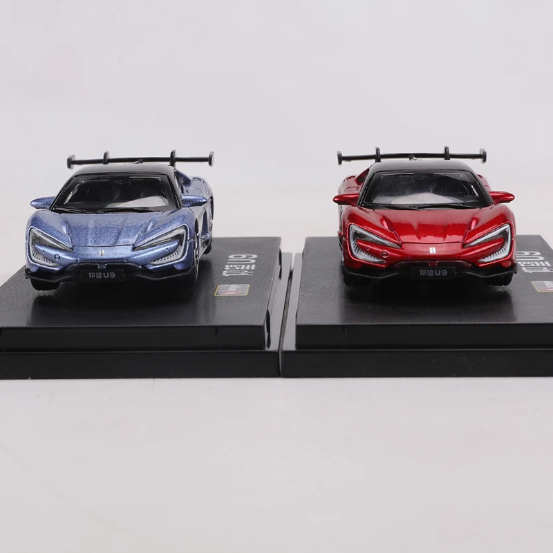 Burago 1:64 BYD Yangwang  look up U9 Alloy Model Car view 3