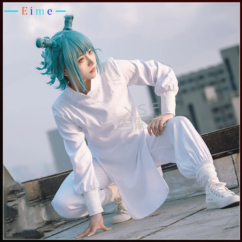 

Anime Kashimo Hajime Cosplay Costume Fancy Kungfu Suit Party Outfits Halloween Carnival Uniforms Custom Made