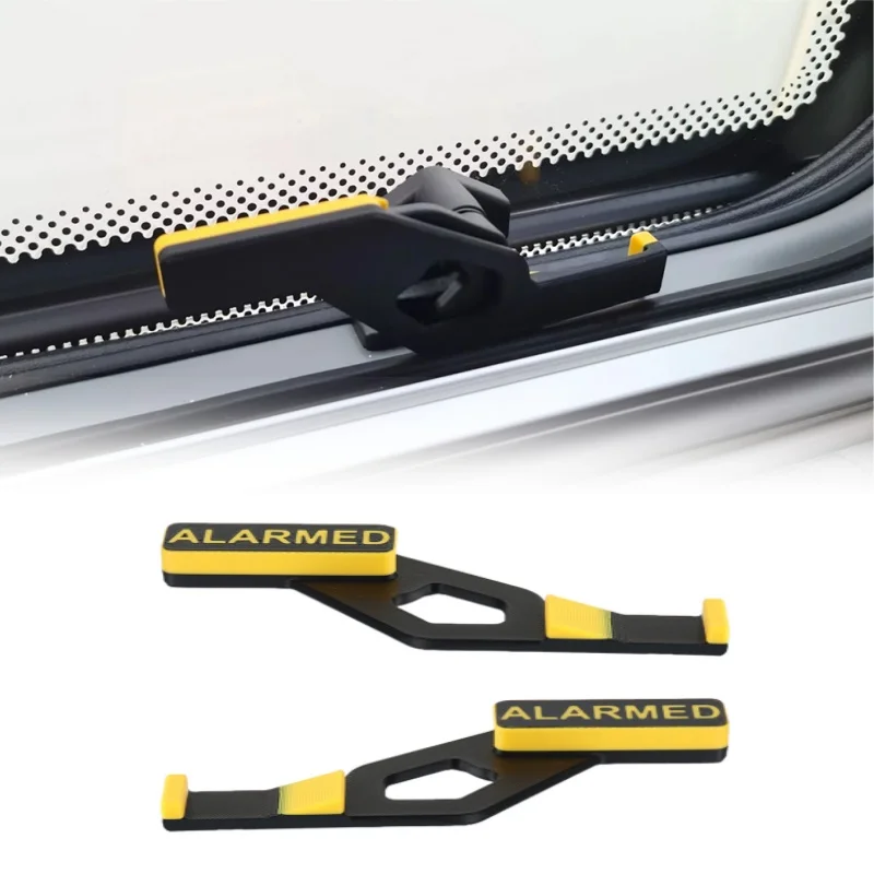 1 زوج من أقفال أمان نافذة متنقلة منبه لجهاز Adamo Polyplastic Polyfix RV Caravans Window Catches Security Device #1