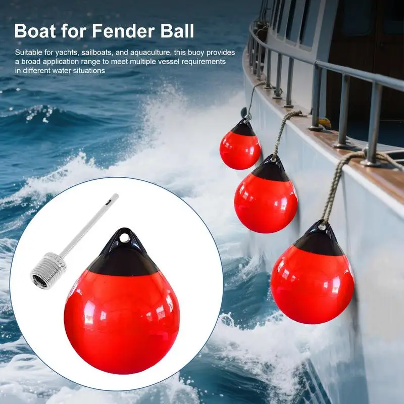

Round Boat Buoy Anchoring Float Buoy Mooring Ball Anti-Collision Marine Safety Flotation Devices For Motorboats Yachts