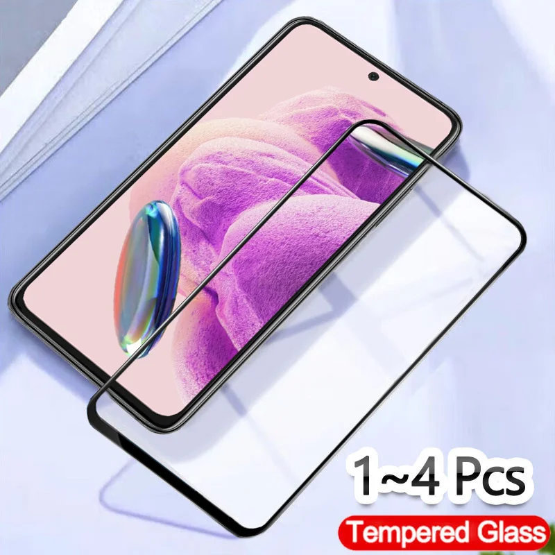 1~4 Pcs Glass,Protective Glass for Redmi Note 12S 12Pro+ Screen Protector Xiaomi Note 12 Pro Plus 5G Tempered Glass Film Note12S