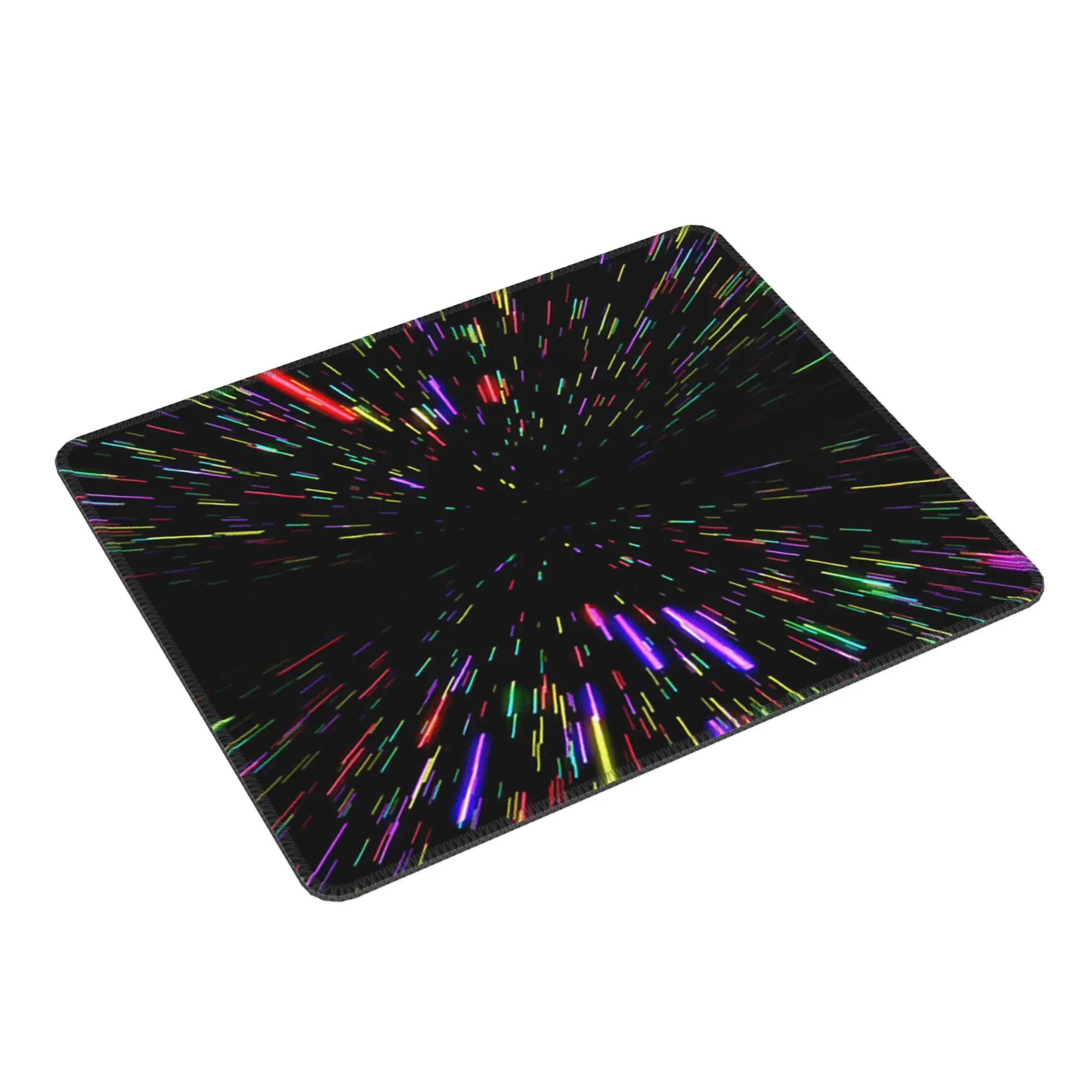 Glitch Art Colour Mouse Pad Computer Keyboard Mouse Mat Gaming PC Laptop Desk Mat Office Accessories Table Mats