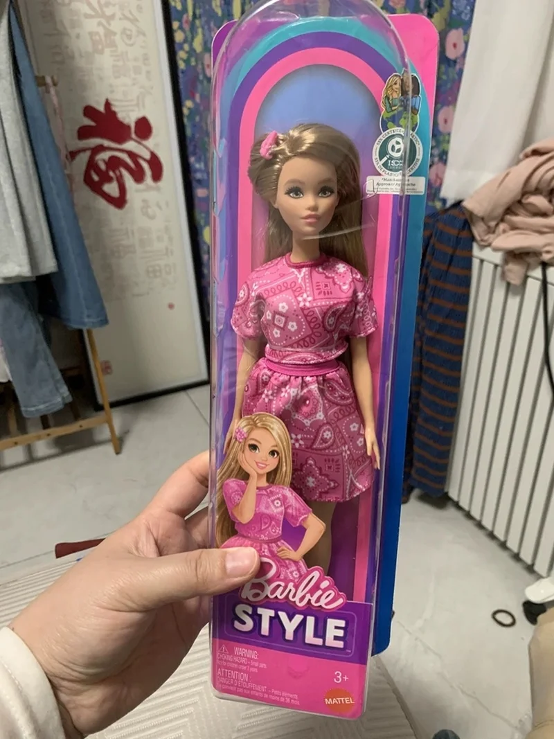 In Stock Genuine Barbie Fashionistas Series New Odile Model Toy Jjn62 Fashion Collectibles Model Dolls Barbie Birthday Gifts view 4