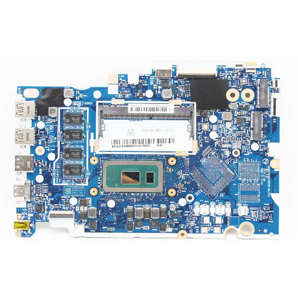 Imagem -04 - Placa-mãe Portátil para Lenovo Ideapad Nm-c781 i3 i5 I710th Gen Cpu 4g Ram Ddr4 100 Testado V15 G1-iml 3-15iml05