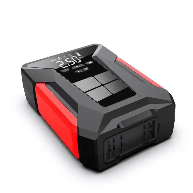 Portable Jump-Starter Car Emergency Starting Power Supply 12V Power Bank  12000Mah Car Compressor Dc12V Pump And Jump Starter