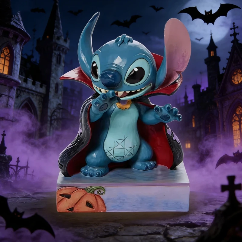 

New Products In Stock Movies Stitch Vampire Costumes Figurines Cute Desktop Ornaments Children'S Birthday Birthdaysurprise Gifts