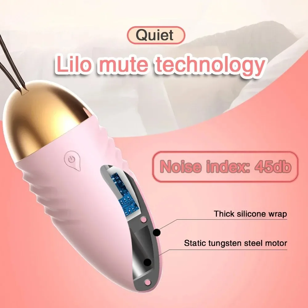 Laile Wireless Remote Control Wearable Love Egg, Women's Vibrating Massager Adult Sex Toy view 4