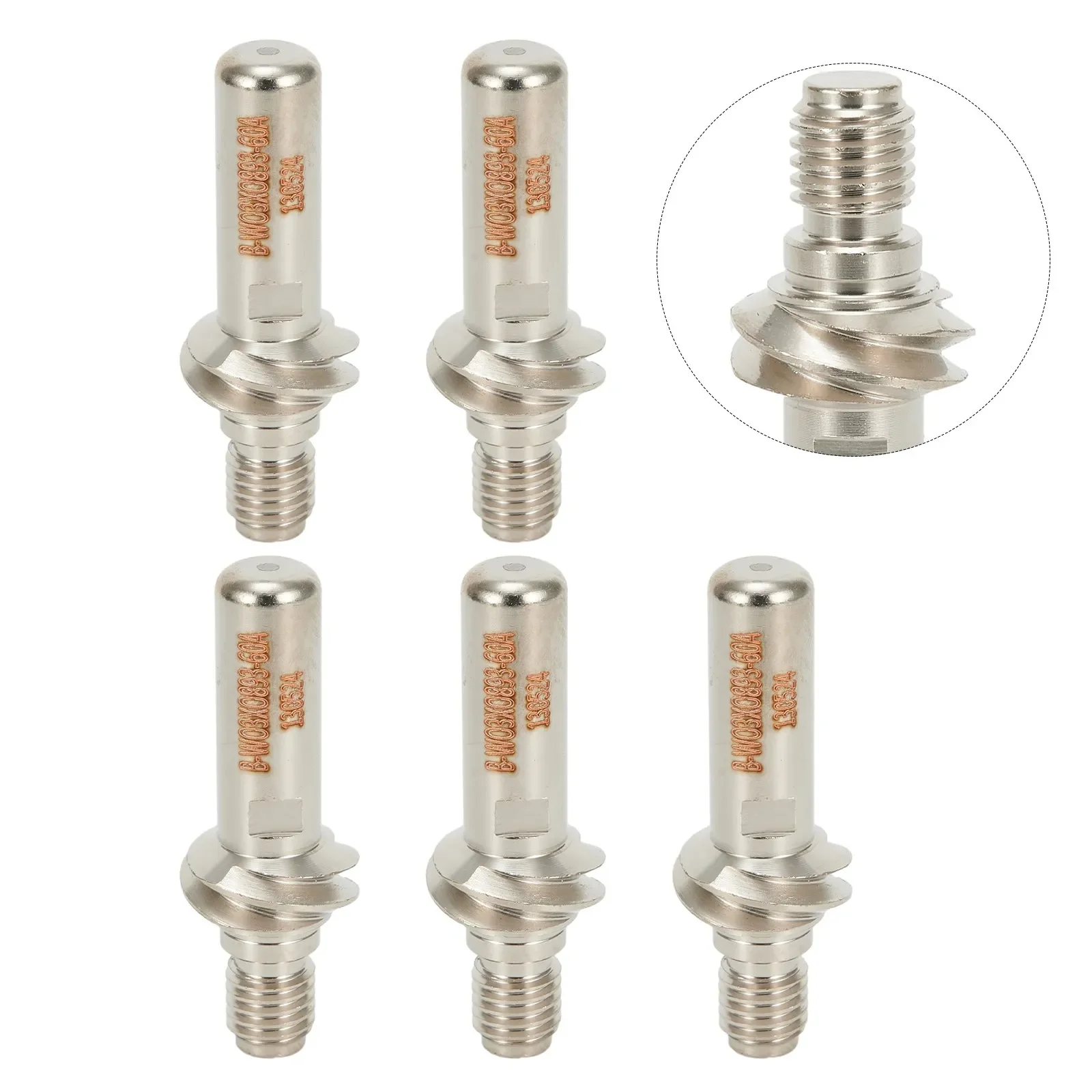 

Плазменные электроды (5 шт.) KP2845-1 для LC105 1538 W03X0893-60A, компоненты горелки для обслуживания аппаратов плазменной резки
