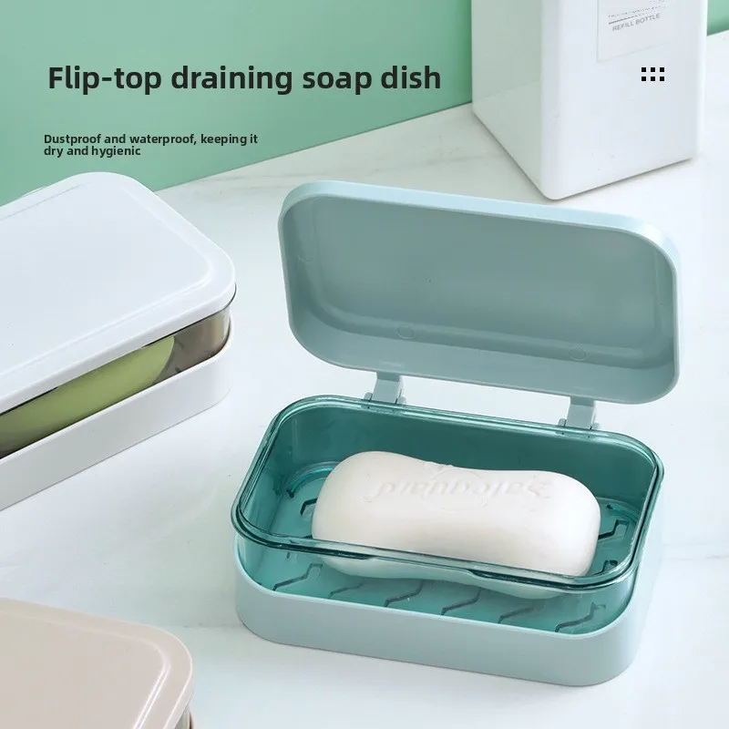 

Large Size Soap Di Portable Travel Soap Box Draining Soap Holder for Student Dormi Home Use Batoom Organizer