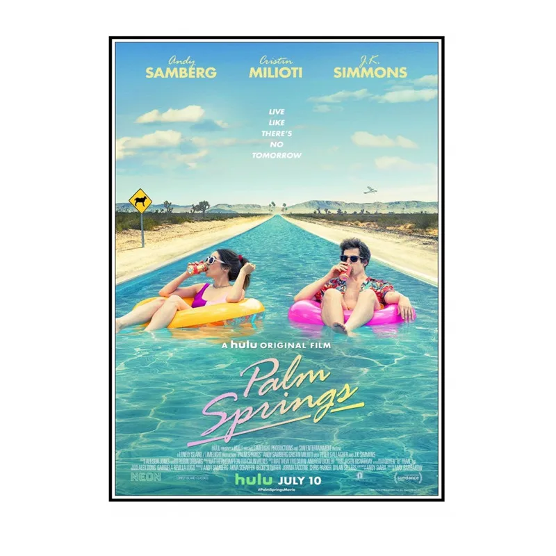 

Palm Springs Movie Print Art Canvas Poster For Living Room Decor Home Wall Picture