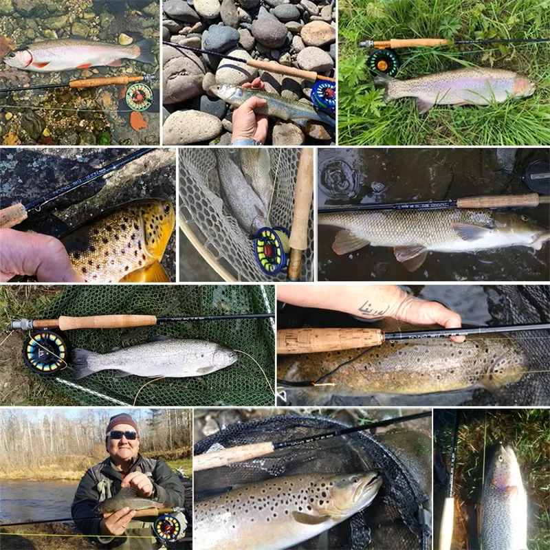 MAXIMUMCATCH 10-11ft 2-4WT NANO Nymph Euro Fly Rod IM12 Carbon Fast Action for Technical Nymphing Fly Fishing Rod view 6