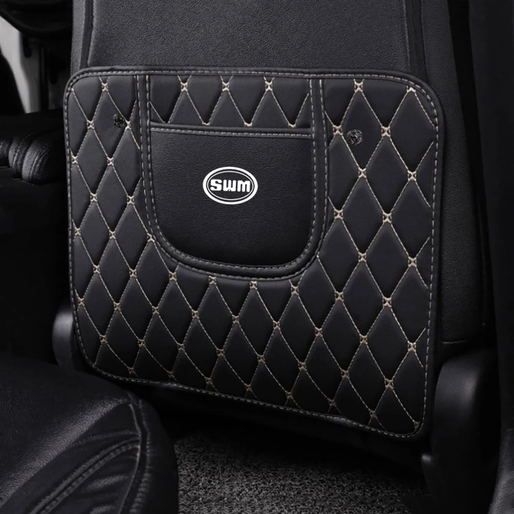 Car Seat Anti Kick Pad Rear Seat Protection Pad For SWM G01 G05 Swm X3 X7 EROE X2 G01F G03F Shineray 2022 2023 2024 Accessories