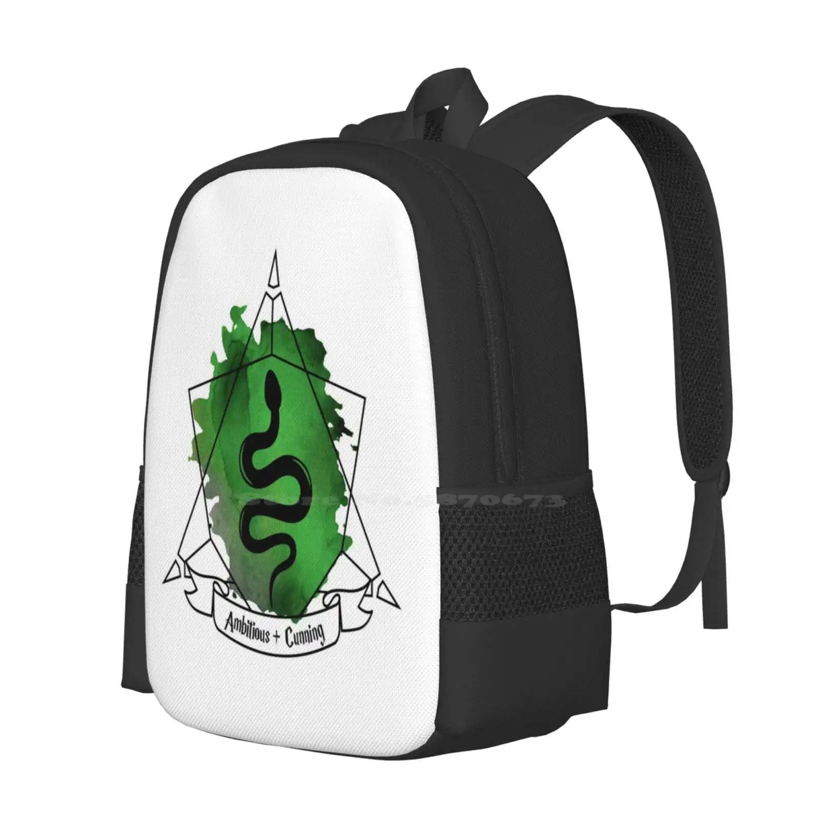 Snake Serpent Emblem Ambitious Cunning Sticker Phone Case Hot Sale Backpack Fashion Bags Dumbledore Snape Voldemort