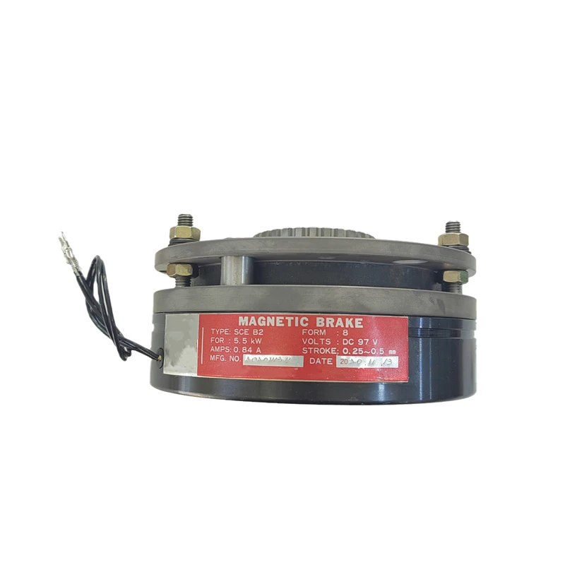 Magnetic Brake SCE B2 5.5KW Escalator Motor Parts