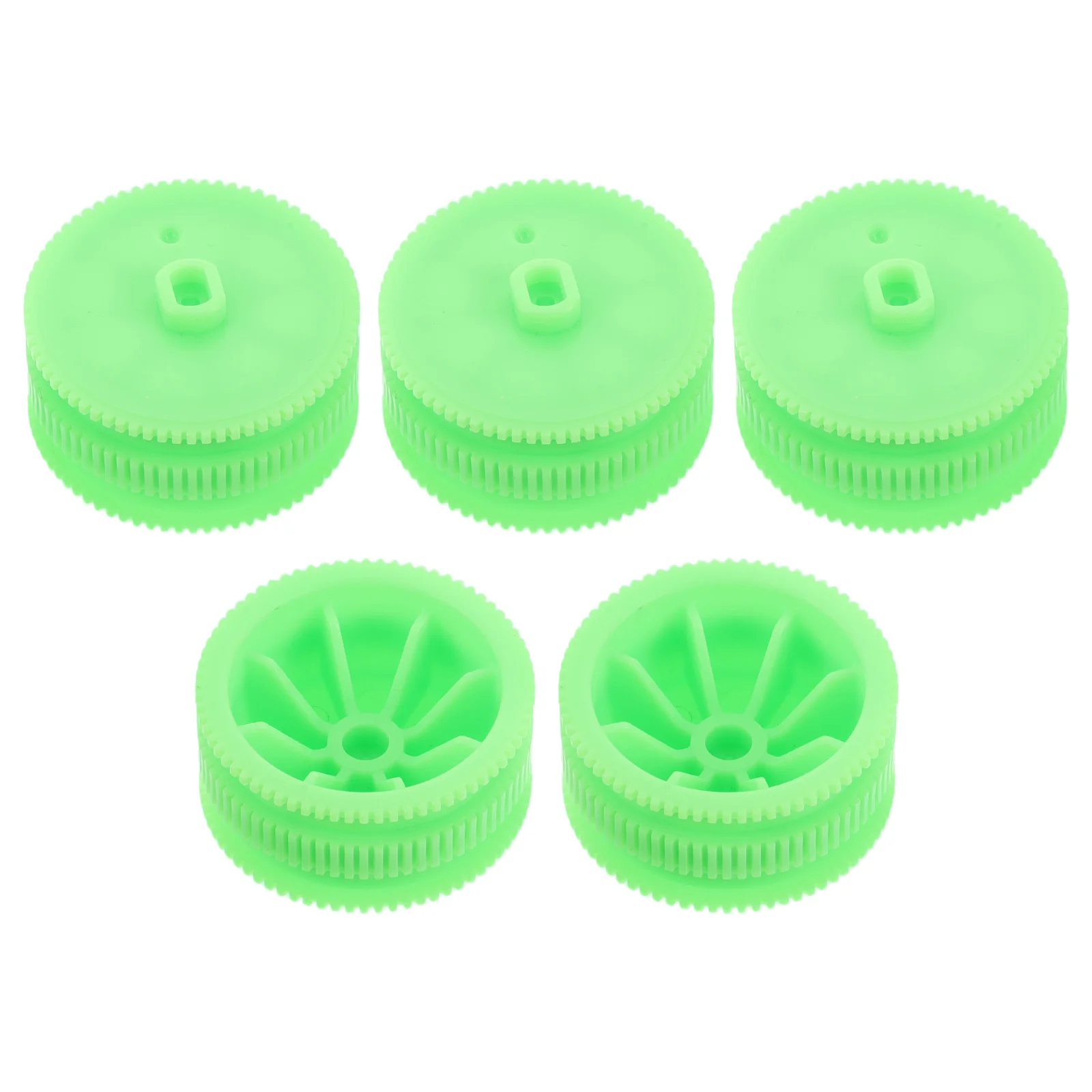 

5pcs Tank Auxiliary Wheels Durable Rubber Treads For Uneven Terrain Smooth Control Replacement Parts For Military Vehicles Play