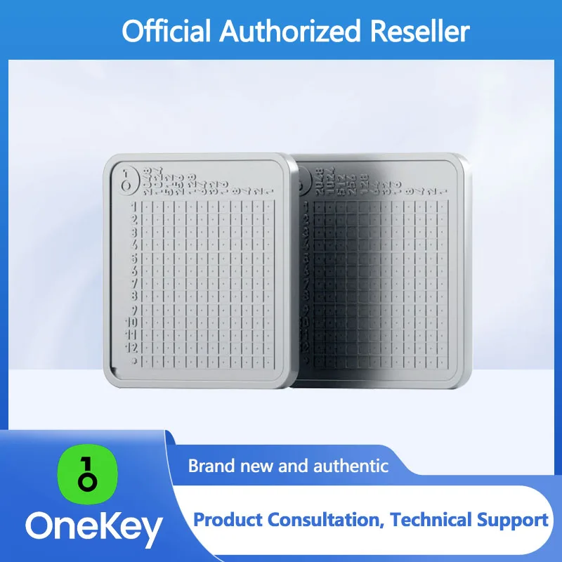 OneKey KeyTag Aircraft Grade Titanium Alloy Cold Storage Hardware Wallet 24 Word Seed Recovery Phrase Metal Backup Kit