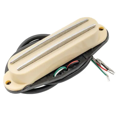 Musiclily Basic High Output Rail Blade Ceramic Single Coil Sized Humbucker Pickup for ST Style Electric Guitar