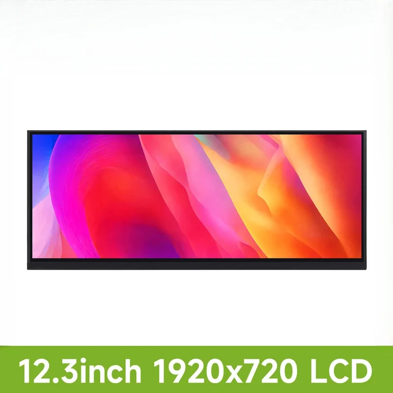 12.3inch Capacitive Display, In-Cell Technology, 1920x720, 178° Display Raspberry Pi 5/4B/3B
