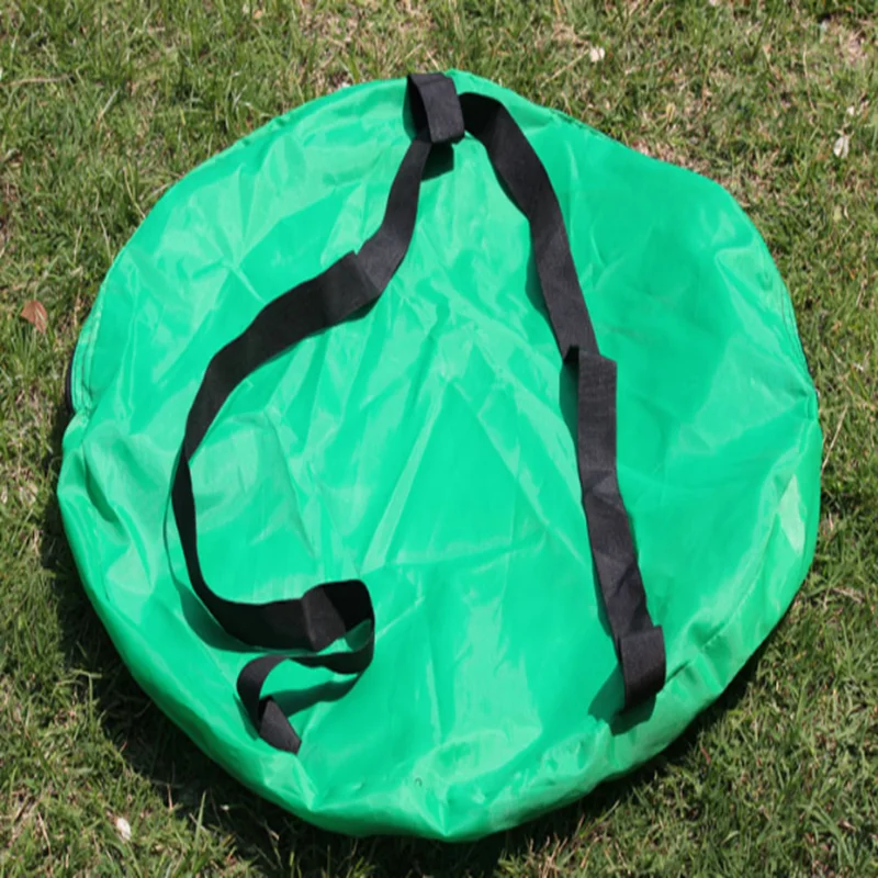 Outdoor Camping Pop Up Washing Room Tent Hand bag Hiking Beach Cycling Round Tent Hand Bag Color Random