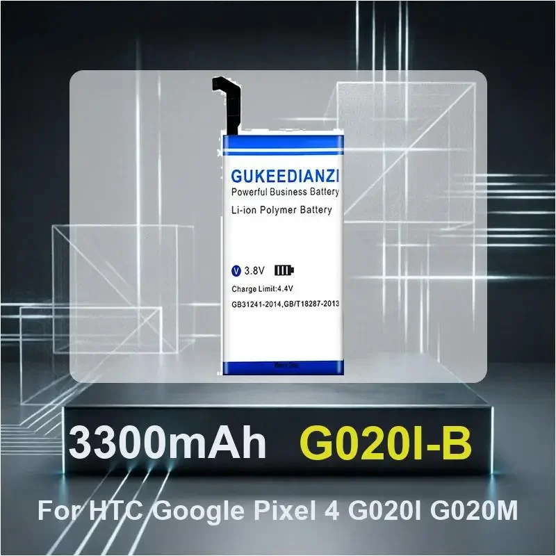 G020I-B 3300mAh High Capacity Mobile Phone Battery For Google Pixel4 Pixel 4 G020I-B