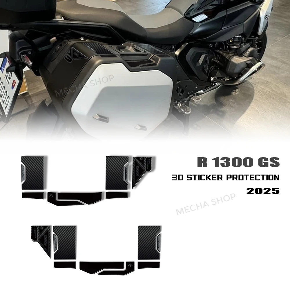 

Для GS1300 R1300GS 2023 2024 2025 Vario комплект чемодана мотоциклы багаж 3D наклейка защитная наклейка на чемодан