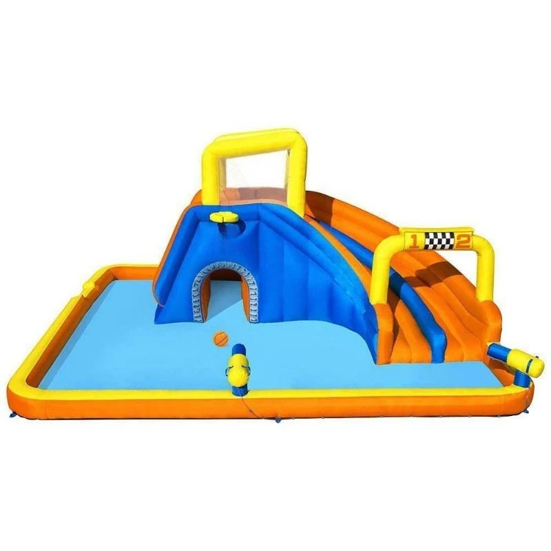Slide Amusement Park Bouncy Castle Large Naughty Fort