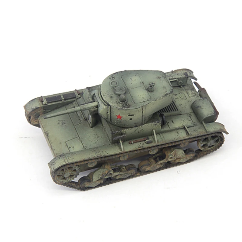 

1:72 Scale Plastic 1933 CP0310 T26 T-26 Light Tank Model Militarized Combat Track Type Classics Collection Gifts Static Display