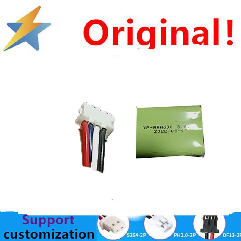 buy more will cheap New Genuine 3.6V AAA 600MAH Battery, Cordless Phone with Long Standby Time, Landline Phone with Four Wires