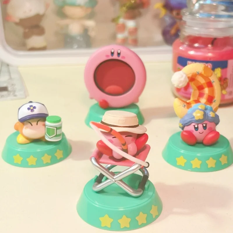 

BANDAI Kirby Explore Find Series Gashapon Toy Pink Devil Kirby Waddle Dee Фигурка Модель Детский Сюрприз Подарочные Украшения
