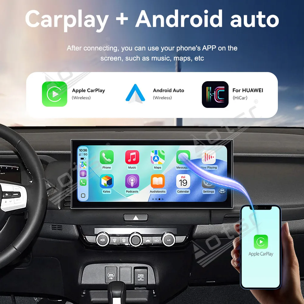 

CarPlay 15.8'' Android 15 для Honda Fit 2021-2022, автомобильные гаджеты, GPS-навигация, автомобильное радио, HD-экран, мультимедийный плеер, головное устройство