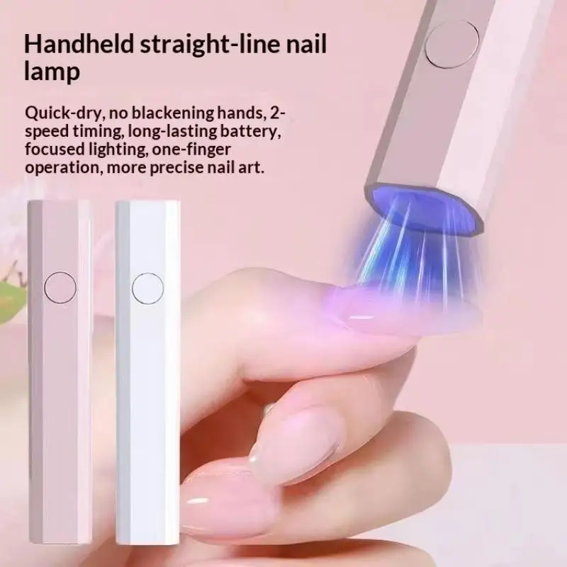 Portable UV LED Nail Lamp Quick Dry USB Pen Nail Dryer Machine For Gel Polish Home Nail Salon Phototherapy Tools