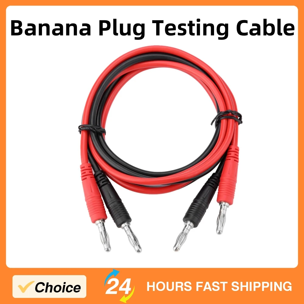 P1041 Test Cable 4mm Banana Plug to Banana Plug Test Probe Multimeter Test Cable Testing Cables Probe Cable Test 4mm