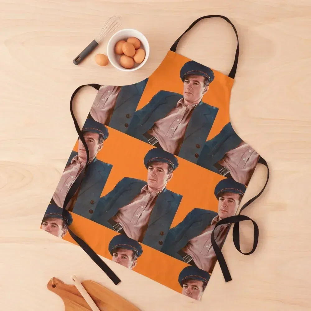 

Gary Cooper 1930's colored photo Apron christmas decoration manicurist Sexy kitchen gadgets Apron