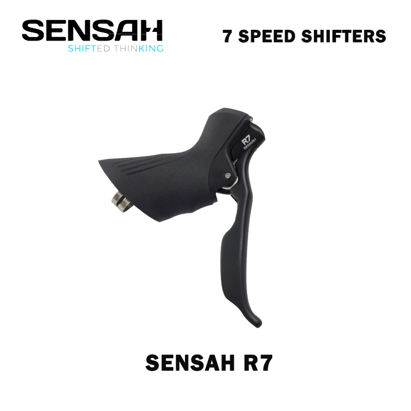 SENSAH 2X7 Road Bike Shifters R7 2x7Speed Lever Brake 2x7 speed Road Bicycle Derailleur Compatible R6800 Claris Sora st-a070 STI