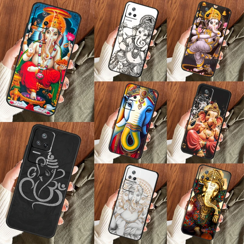 Ganesh Elephant God For Xiaomi 12T 11T Pro 11 12 13 Lite Case For POCO F5 X3 X5 Pro F4 X4 GT F3 M5 M5s C40 Cover