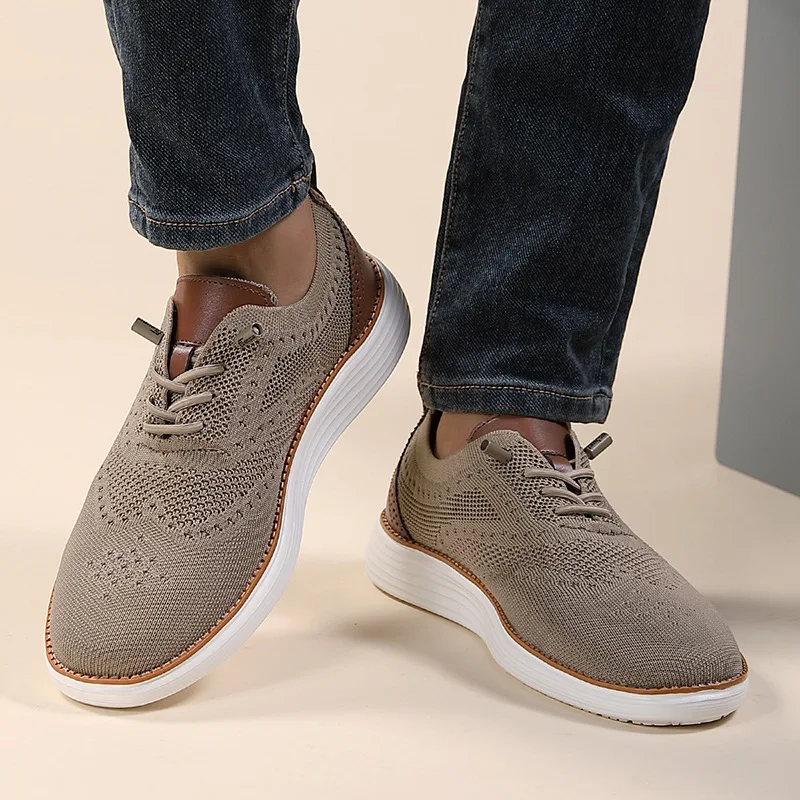 Asgard Men's Casual Sneakers Outdoor Breathable Mesh Walking Shoes New Comfort Soft Tennis Shoes Summer Lightweight Sports Shoes
