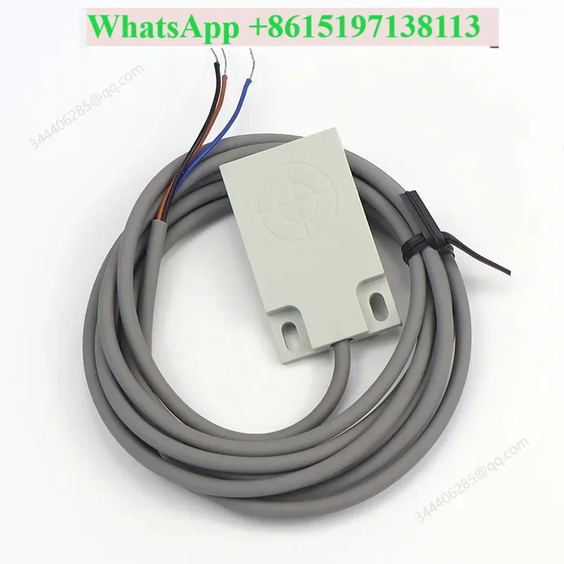 Q30 square ultra-thin external mount capacitive sensor non-metallic liquid detection powder liquid level material level wall