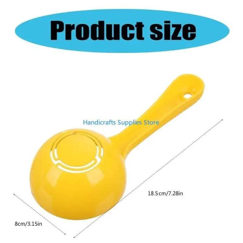 R1WA Half Sphere Rice Mold Plastic Rice Spoon for Picnics and Parties
